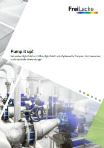 Titelseite Broschüre Pumpen von FreiLacke